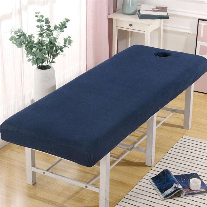 Jual Massage Table Cover Sheets With Face Hole For Home Salon Body