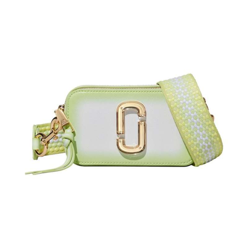 Promo Marc Jacobs The Fluoro Edge Snapshot Camera Bag Green Diskon 30