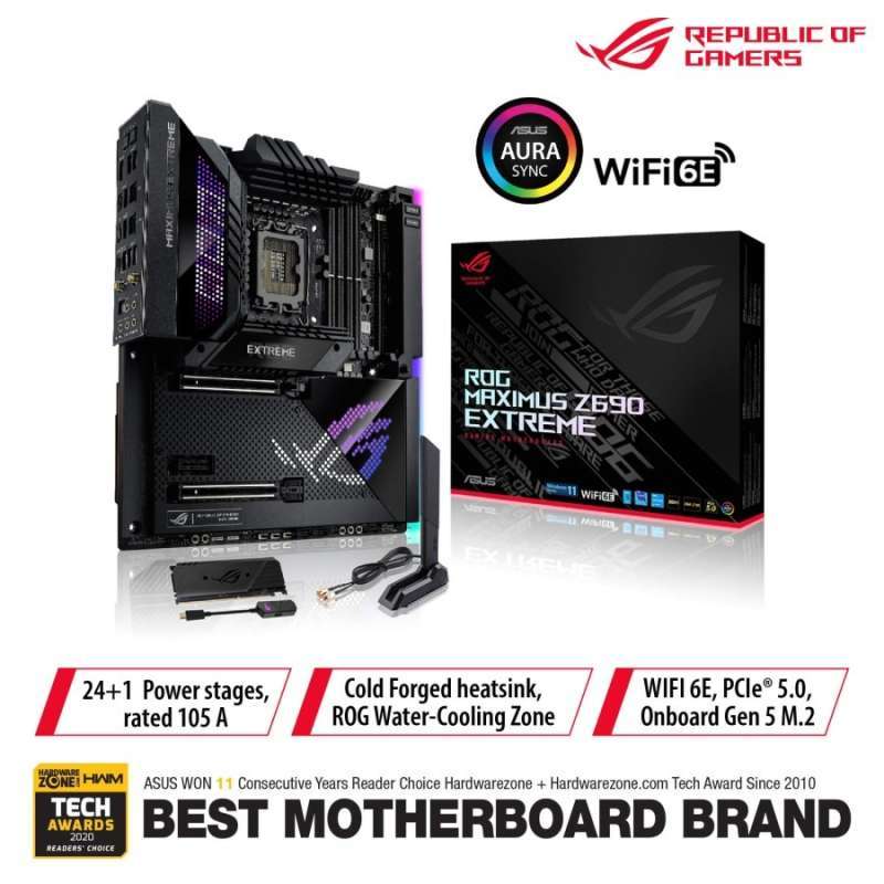 Jual Motherboard Asus Rog Maximus Z690 Extreme Ddr5 Di Seller