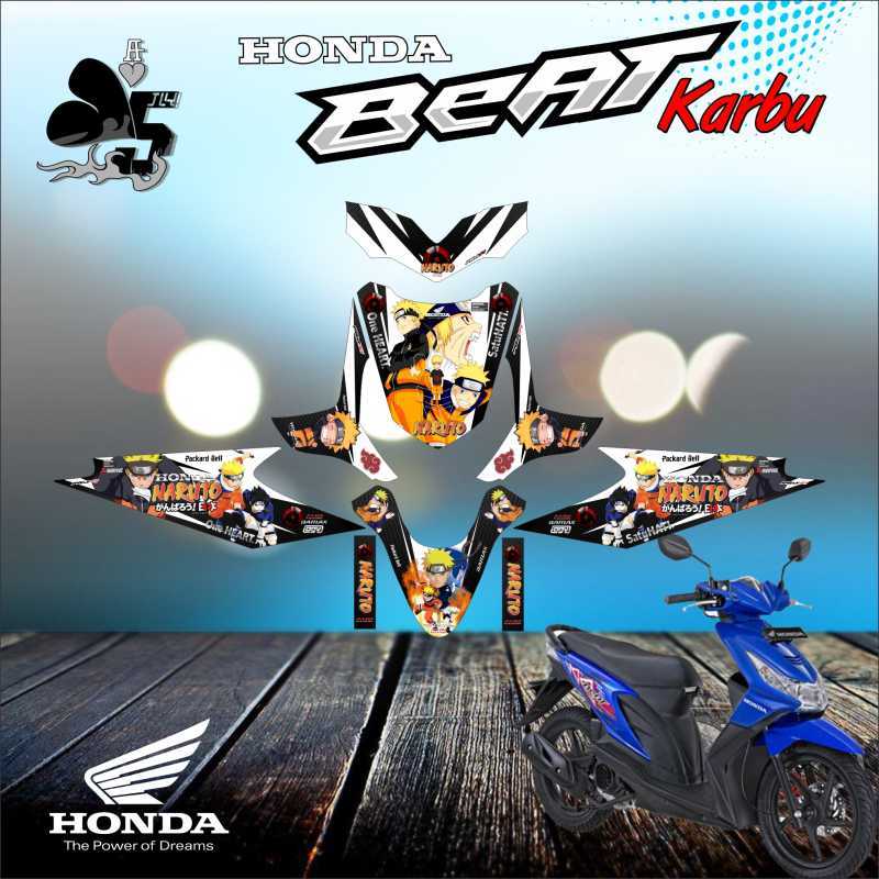 Jual STICKER DECAL HONDA BEAT KARBU FULL BODY NARUTO di Seller AS5JLY