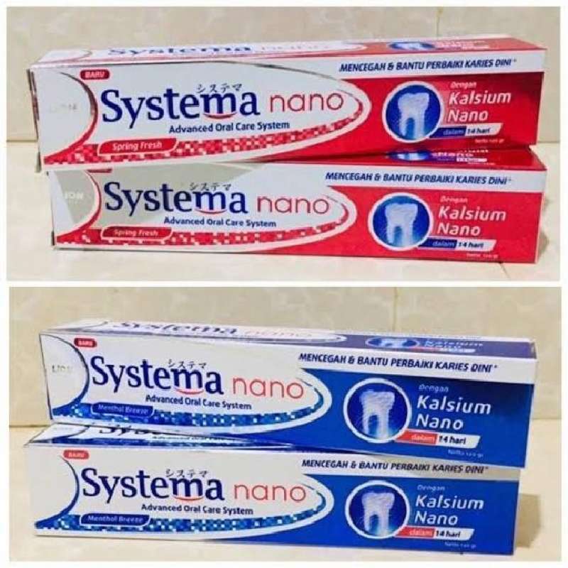 Jual Pasta Gigi Systema Nano Toothpaste 190 gr di Seller Apple Mart ...