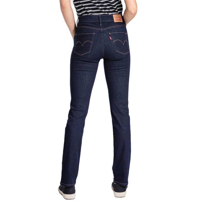 thumbnail image 2 of Levi's 312 Shaping Slim Jeans For Women - Authentic Blue Denim, Mid Rise, 32" Inseam (New With Tags) 2 of 4