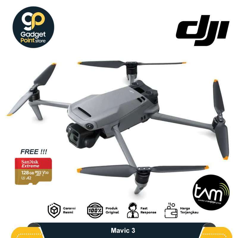 Promo DJI Drone Mavic 3 - Garansi Resmi Tam Diskon 8% di Seller Gadget ...