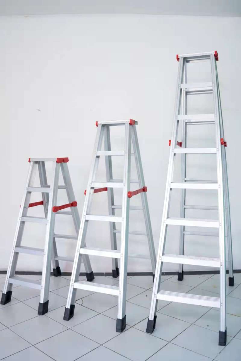 Promo Tangga Lipat Aluminium Original Tangga Lipat 1,2 Meter Termurah