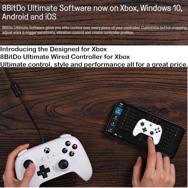 Promo 8bitdo Ultimate Gamepad Controller Game For Xbox Series Pc ...