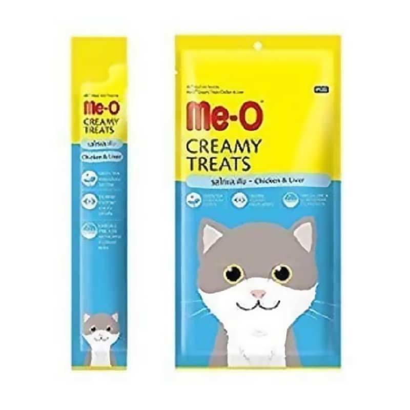 Jual Meo Creamy Treats Rasa Chicken dan Liver Snack Kucing [60 g] di