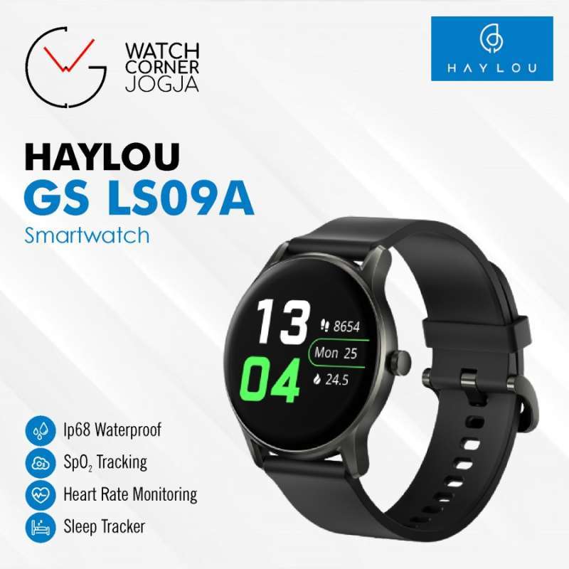 Jual Haylou GS LS09A SpO2 IP68 1.28 Full HD Screen ORIGINAL Smartwatch