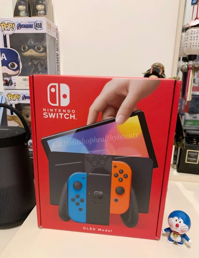 Jual Nintendo Switch Oled Model Neon Red Blue di Seller Play Child