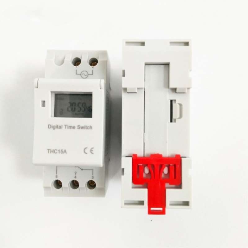 Jual OEM Programmable Digital Timer Weekly Switch 220V THC 15A di ...