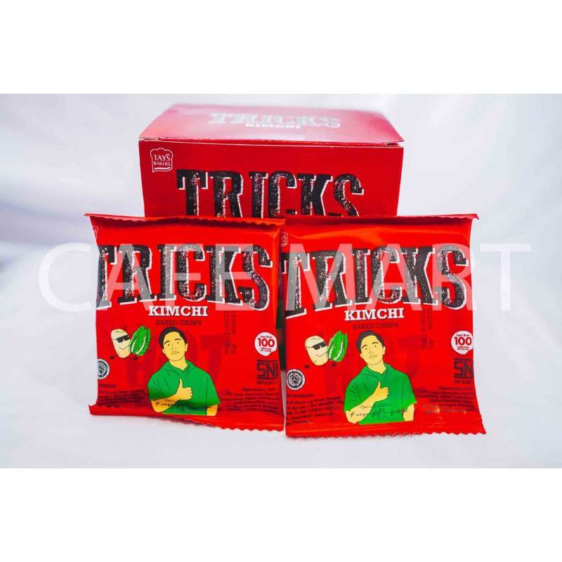 Jual Tricks Snack Baked Chips Potato Kentang Box Isi 10 Original
