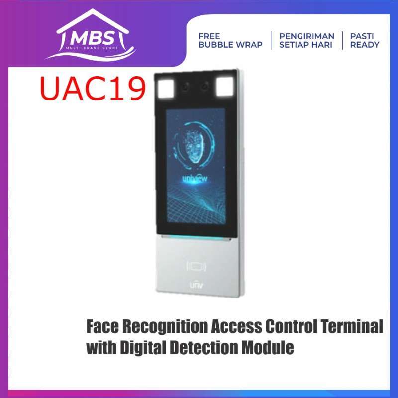 Promo Face Recognition Access Control Terminal Uac19 Uniarch Diskon 50