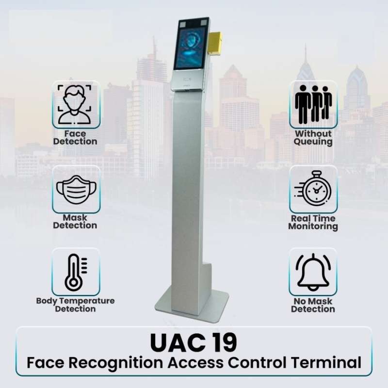 Promo Face Recognition Access Control Terminal Uac19 Uniarch Diskon 50