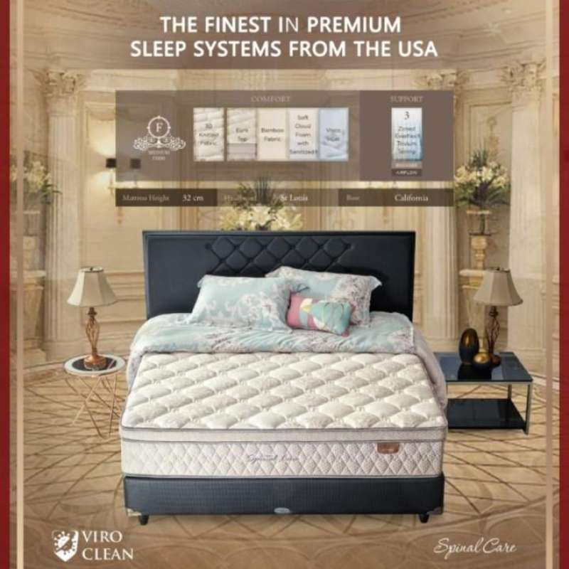 Jual Lady Americana Mattress Springbed Spinal Care Mattress Only