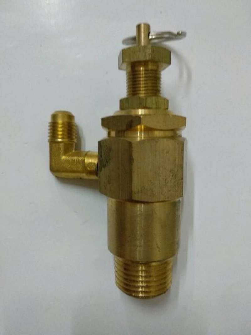 Jual Safety Valve Compressor Angin 0.5 Hp 5 Hp ukuran drat 21 mm di