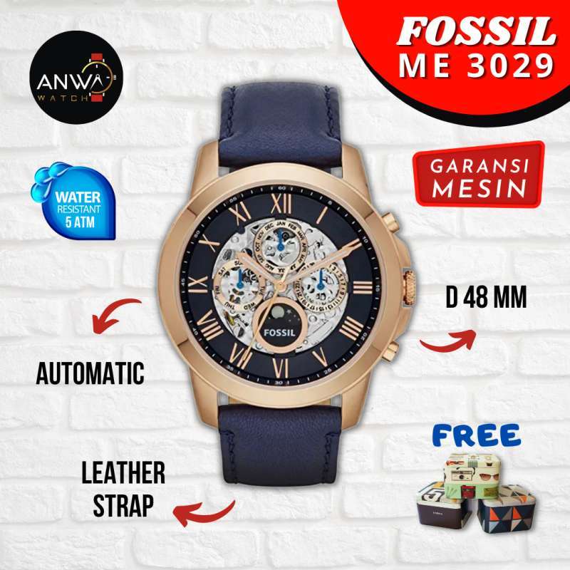 Jual Jam Tangan Fossil Automatic Me3029 Spesifikasi Original, Murah ...