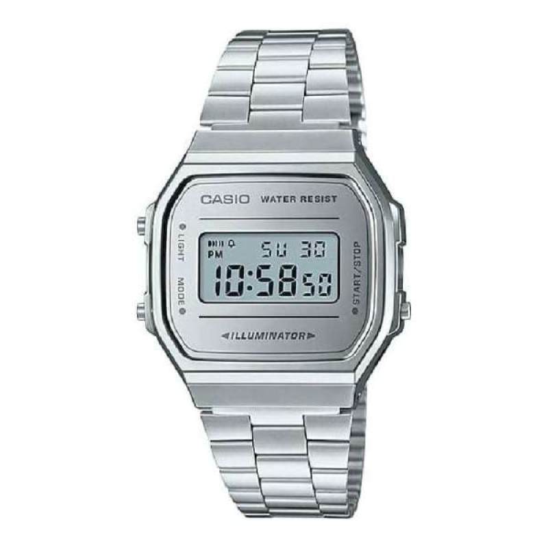 Jual Casio Digital Jam Tangan Klasik Strap Rantai A168WEM7 Original di
