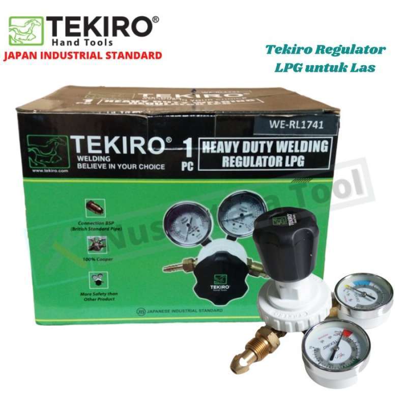 Promo heavy duty welding regulator gas LPG / TEKIRO regulator gas untuk