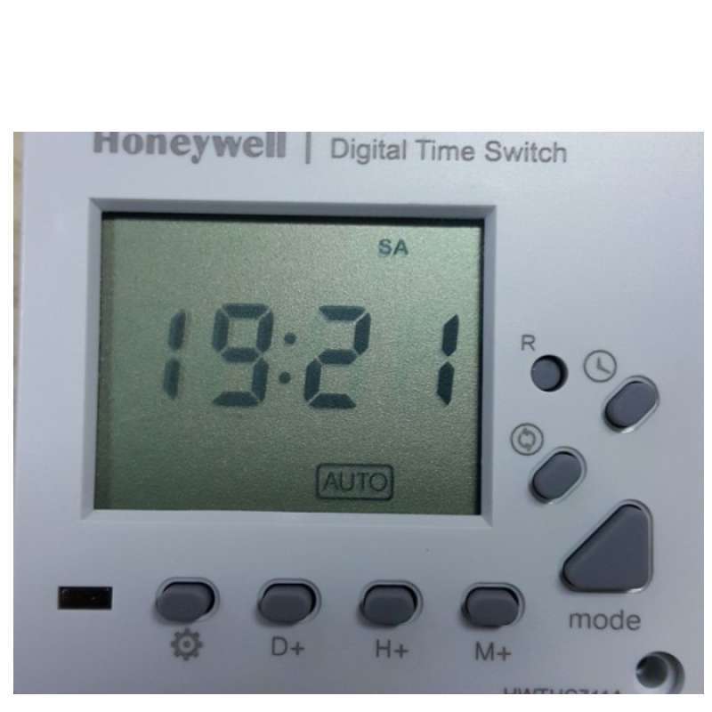 Jual Time Switch / Timer / Honey Well Hwthc711A 1 Minggu / 24 Jam
