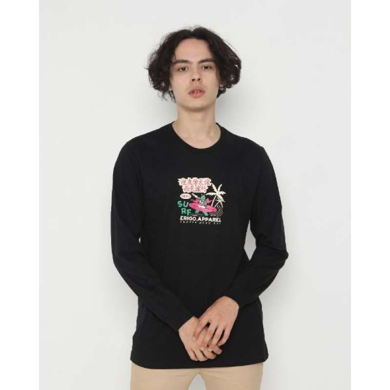 Jual Erigo Longsleeve Surf Hero Black di Seller Erigo Official Store