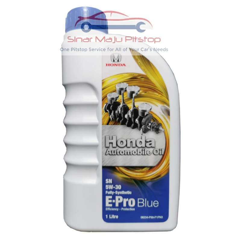 Promo Honda E-pro Blue 5w-30 Sn Gf-5 Fully Synthetic Oli Mesin Mobil 1 ...