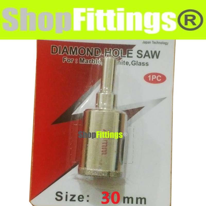 Promo Benz Mata Bor Kaca Keramik 30 Mm Diamond Hole Saw Glass Tile