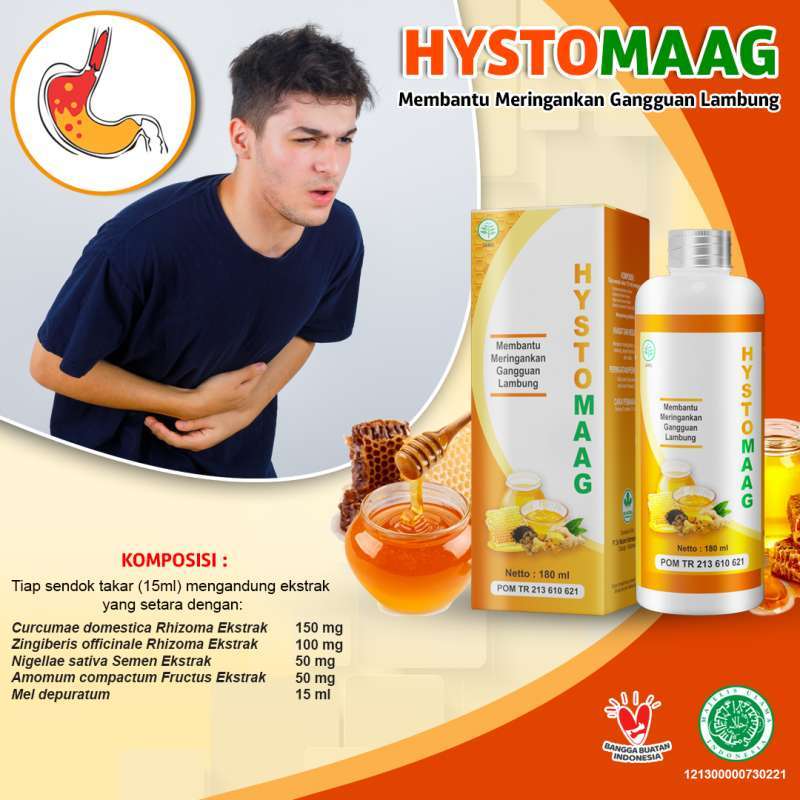 Jual Hystomaag, Madu Asli, Terbukti! Pembersih Lambung, Sembelit