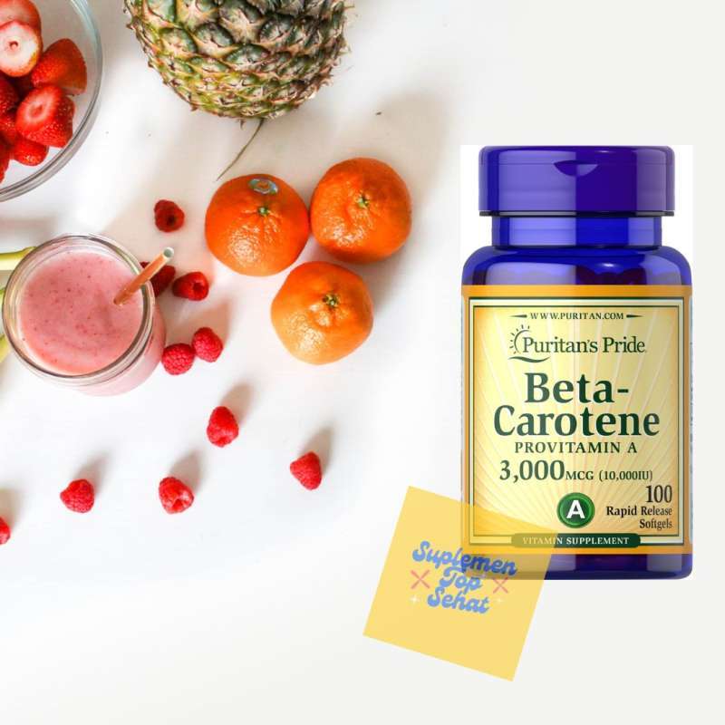 Promo Original Puritan Betacarotene Provitamin A 10000 Iu (3000mcg