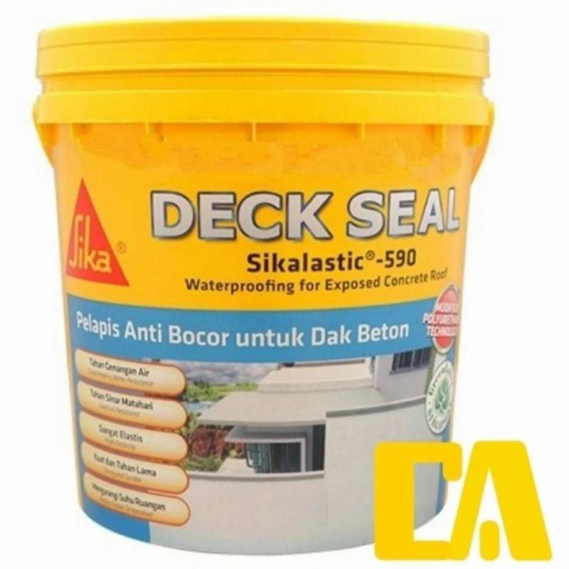 Jual SIKA DECK SEAL SIKALASTIC 590 GALON 4KG di Seller cahaya abadi