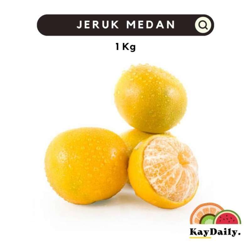 Jual JERUK MEDAN MANIS 1 KG Halal di Seller Kaydaily.id Batu Ceper