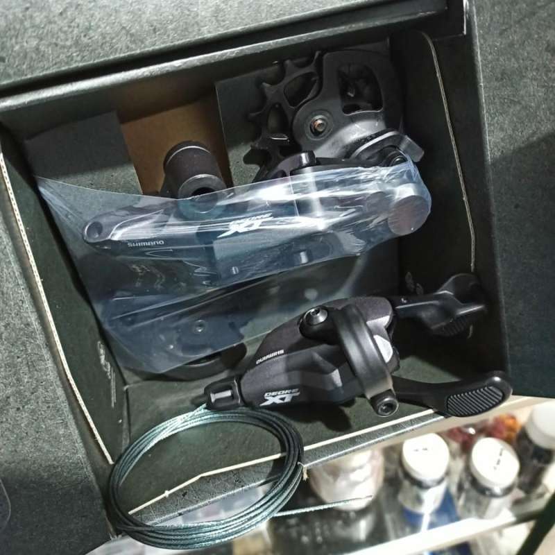 Jual Shifter dan RD Shimano Deore XT 12 Speed di Seller Endar Bike