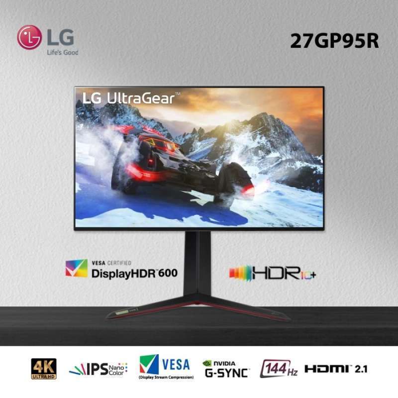 Jual LG 27GP95R-B UHD 4K 27'' UltraGear™ Nano IPS 1 milidetik (GtG ...