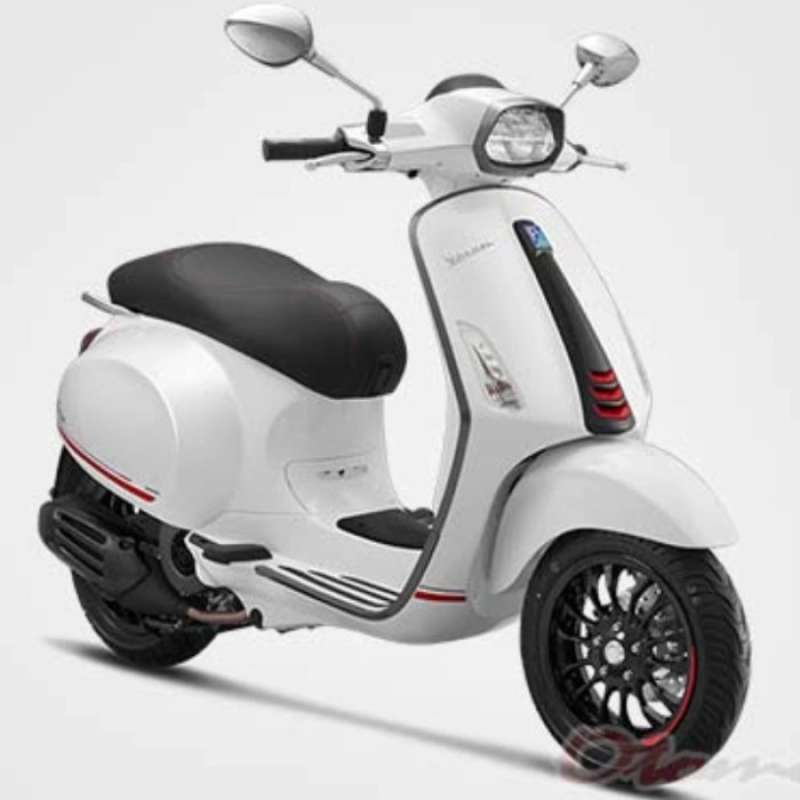 Jual Wrapping Sticker Full Body Vespa Matic Putih Satin Crome Di Seller Carlos Dareen