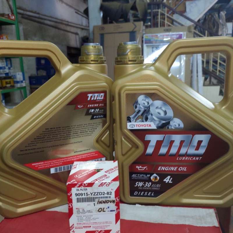 Promo Paket Ganti Oli Innova Reborn Diesel Solar (Filter + Oli 8Liter