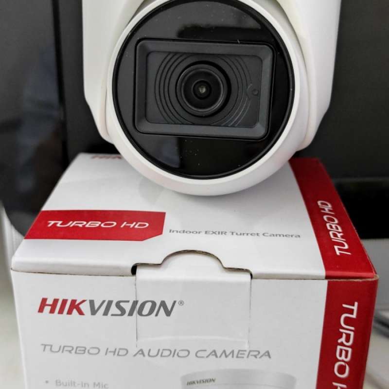 Jual Hikvision Turbo Hd 5Mp Dome Camera With Microphone. di Seller