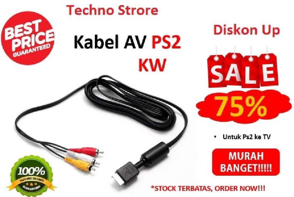 Daftar Harga Kabel Ps 2 AV 🔥 Original & Spesifikasi Lengkap Juni 2026