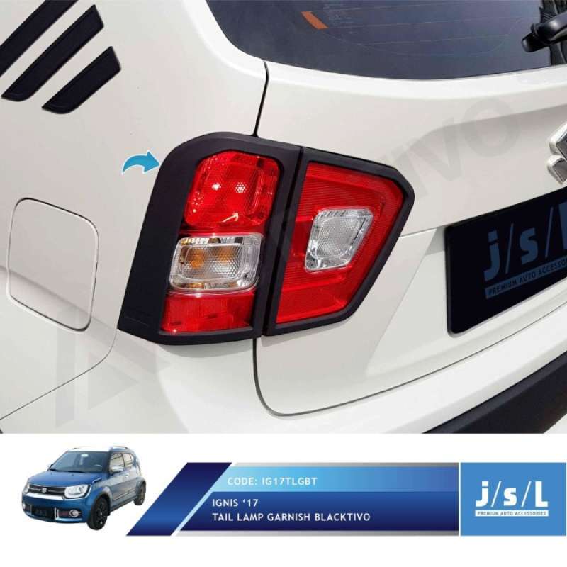 Jual Suzuki Ignis Tail Lamp Garnish Blacktivo Jsl/Garnish Lampu