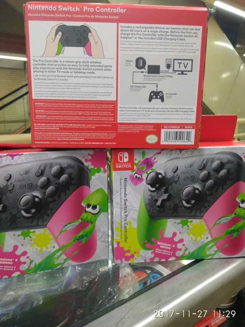 Splatoon Switch 2 Controller Jual Nintendo Splatoon 2 Edition Switch Pro Controller Original Murah ...