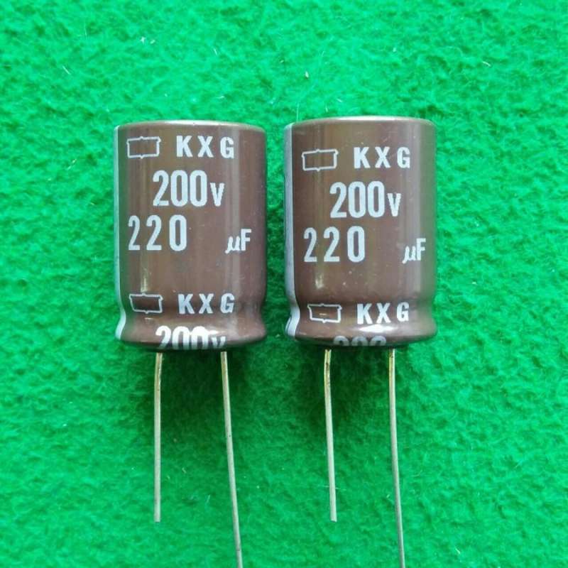 Jual Kapasitor Capasitor elco 220uf/200v 220 uf 200 Volt Elco 220uf