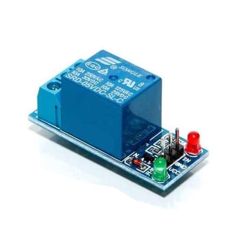 Jual Relay 1ch Relay 1chanel Relay 1 Channel 5v Module Modul Arduino ...