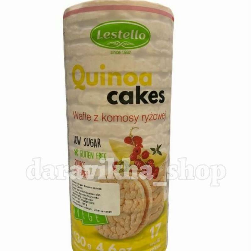 Jual Lestello Quinoa Cakes Gluten Free 130gr di Seller Sarua (Serua), Kota