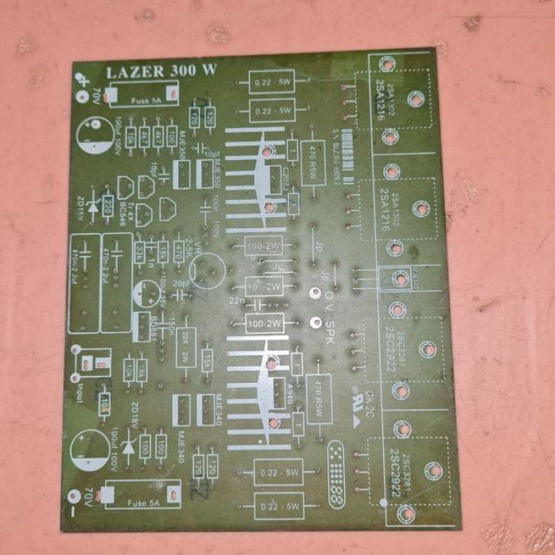 Promo pcb power amplifier model Blazer 500 w mono Diskon 5% di Seller