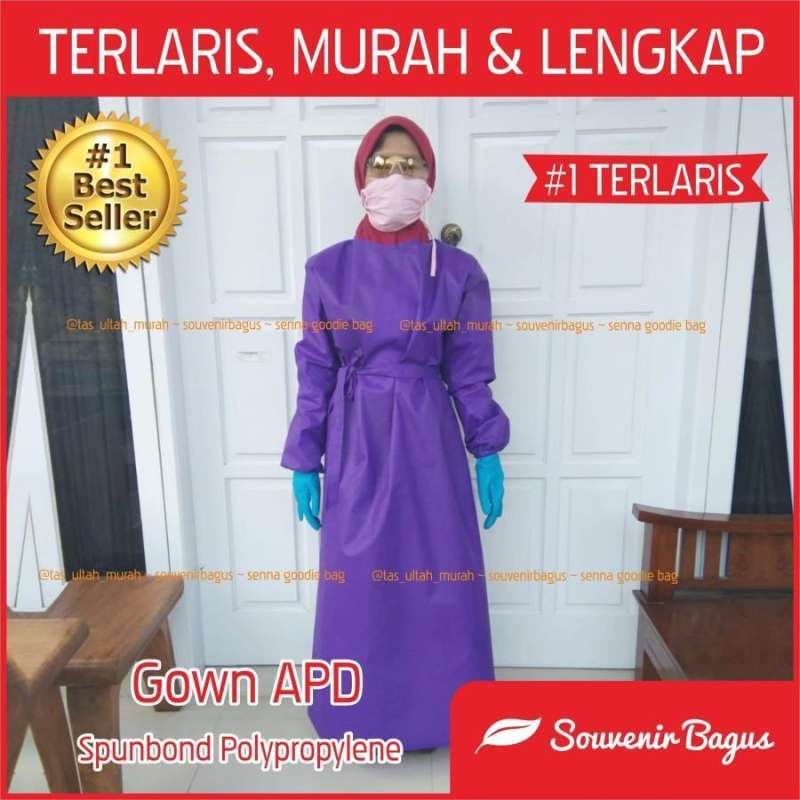 Jual APD GOWN Alat pelindung diri baju untuk tenaga medis Dokter