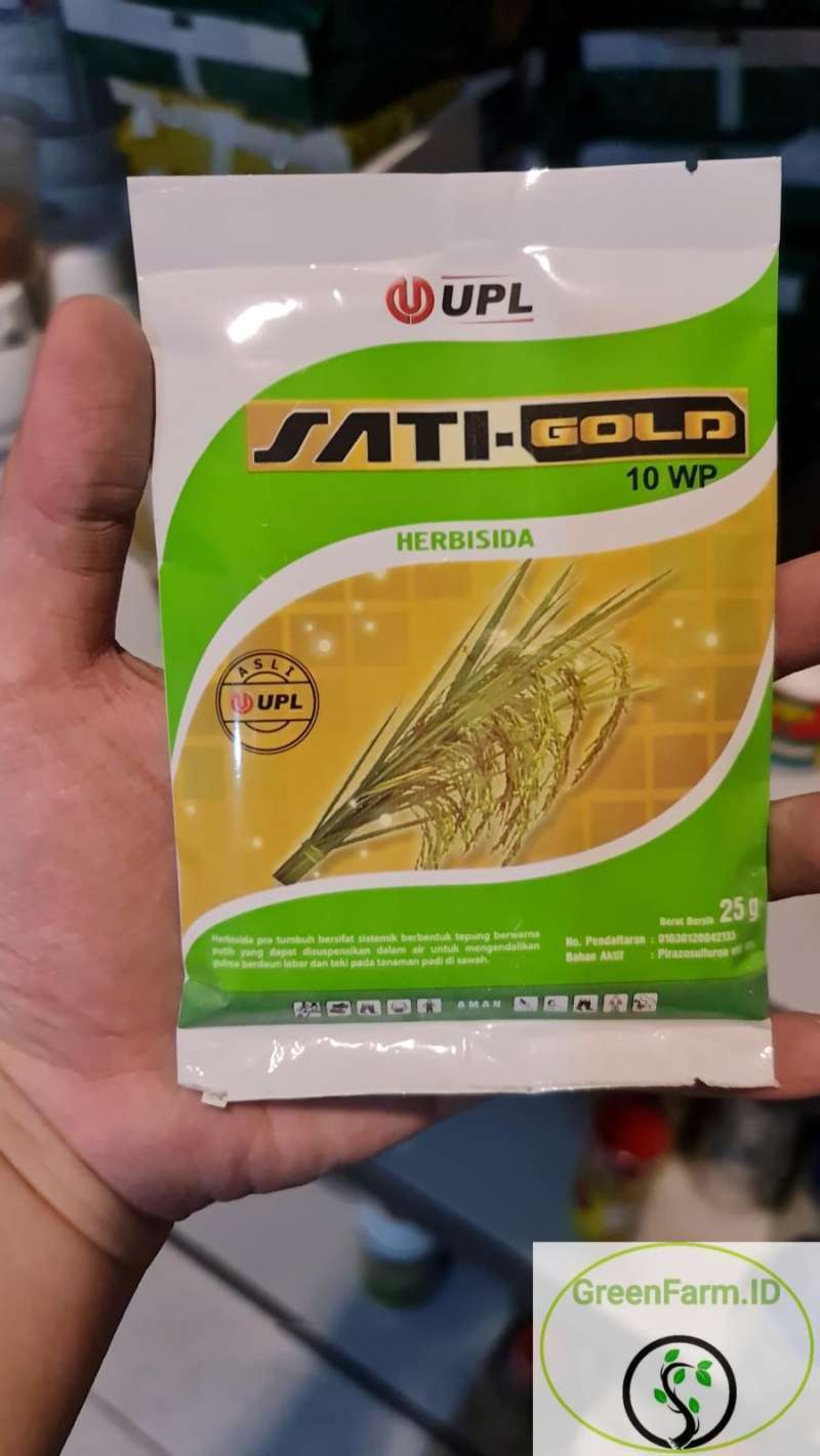 Jual Herbisida Sati Gold 10WP 25 Gram Di Seller GreenFarm ID Glugur jual-herbisida-sati-gold-10wp-25-gram-di-seller-greenfarm-id-glugur