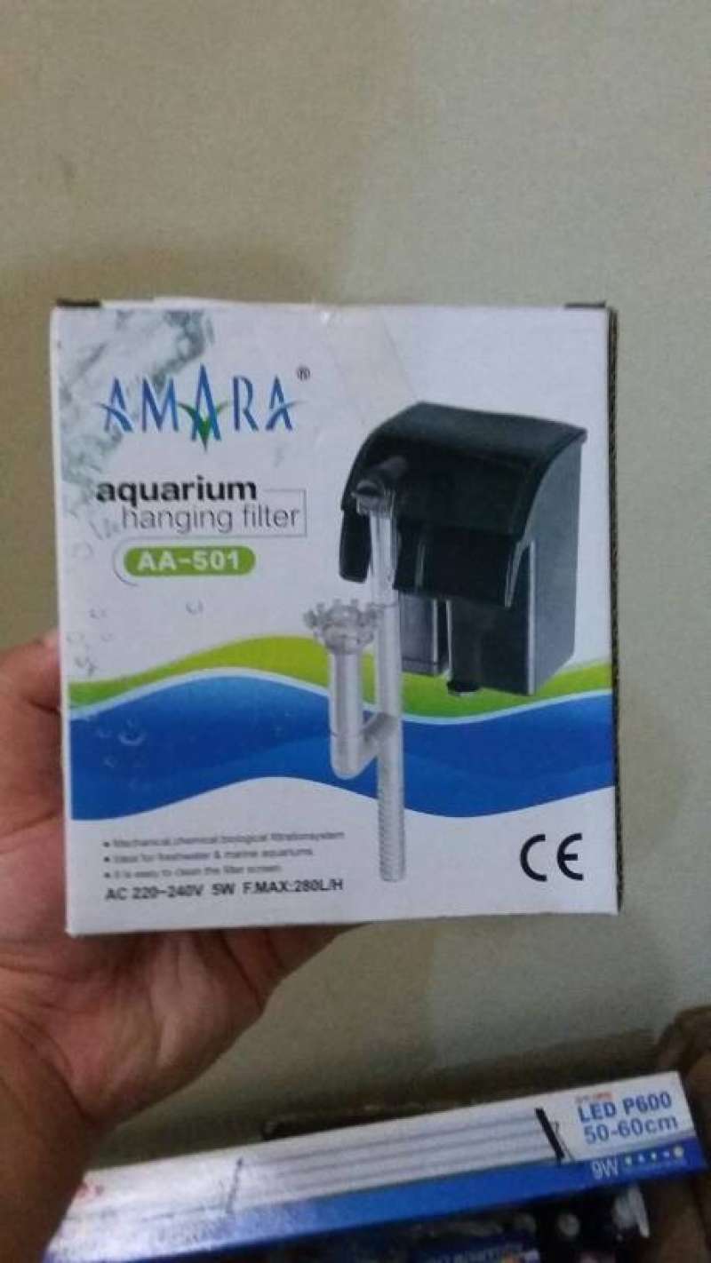 Promo Filter Hang On Amara 501 Untuk Aquarium Dan Aquascape di Seller