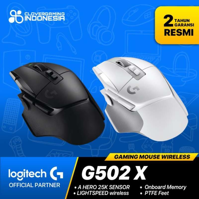 Jual Logitech G502 X Lightspeed G502X Lightspeed Wireless Gaming jual-logitech-g502-x-lightspeed-g502x-lightspeed-wireless-gaming