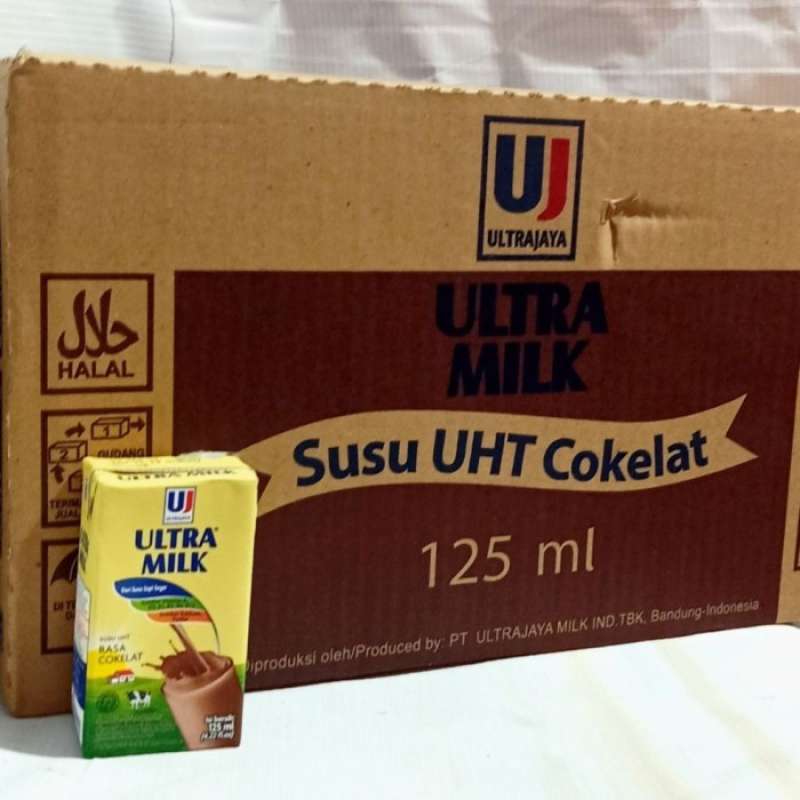 Promo Susu Ultra Uht Coklat 125Ml | Harga Per Dus Isi 40 Diskon 10% di