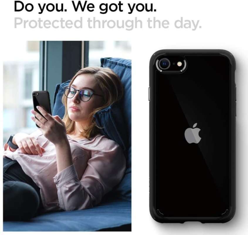 Jual Case iPhone SE 2020 / 8 / 7 Spigen Ultra Hybrid 2 Anti Crack