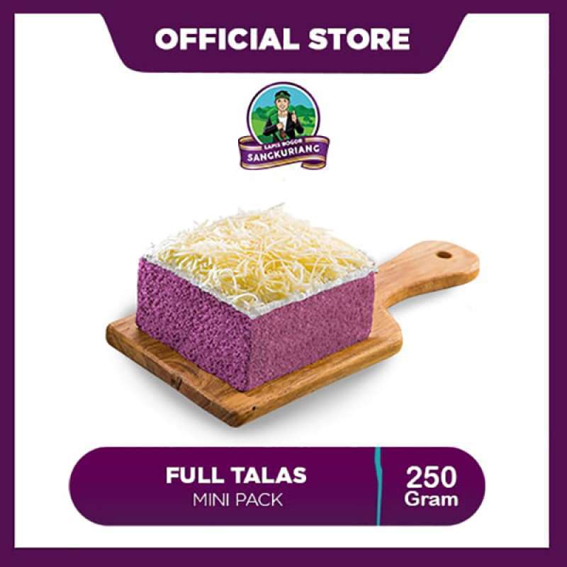 Jual Lapis Bogor Sangkuriang Full Talas Mini Pack (250gr) di Seller