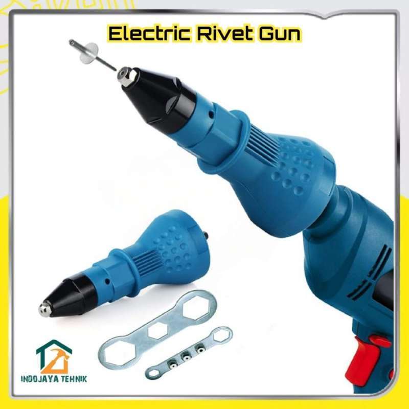 Jual Rivet Tools Adapter For Cordless Drill Diy Automatic Cordless