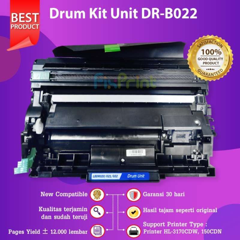Jual Drum Unit Compatible DrB022 Dr B022 Brother Laserjet DcpB7535Dw
